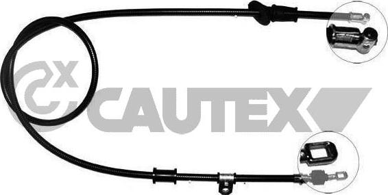 Cautex 258011 - Трос, гальмівна система autocars.com.ua