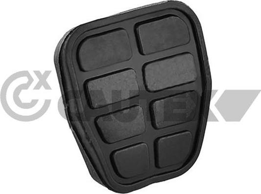 Cautex 460048 - Педальні накладка, педаль гальма autocars.com.ua