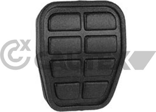 Cautex 460167 - Педальні накладка, педаль гальма autocars.com.ua