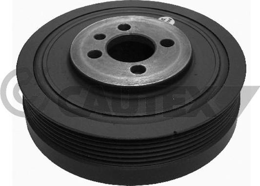 Cautex 460965 - Ремінний шків, колінчастий вал autocars.com.ua