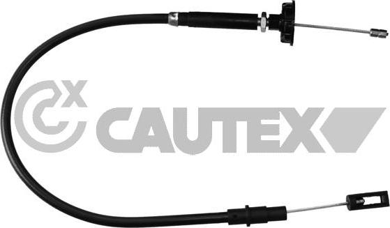 Cautex 461297 - Трос, управління зчепленням autocars.com.ua