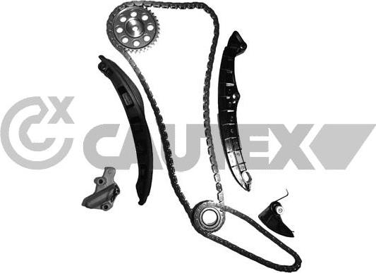 Cautex 462614 - Комплект ланцюга приводу распредвала autocars.com.ua
