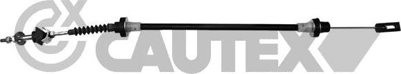 Cautex 465120 - Трос, управління зчепленням autocars.com.ua
