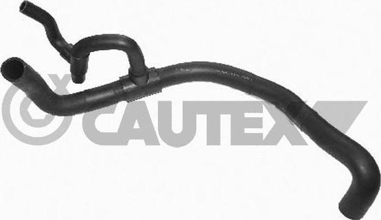 Cautex 466097 - Шланг радіатора autocars.com.ua