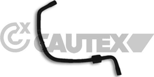 Cautex 466102 - Шланг радіатора autocars.com.ua