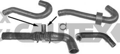 Cautex 466787 - Шланг, теплообмінник - опалення autocars.com.ua