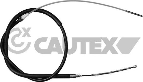 Cautex 467041 - Трос, гальмівна система autocars.com.ua