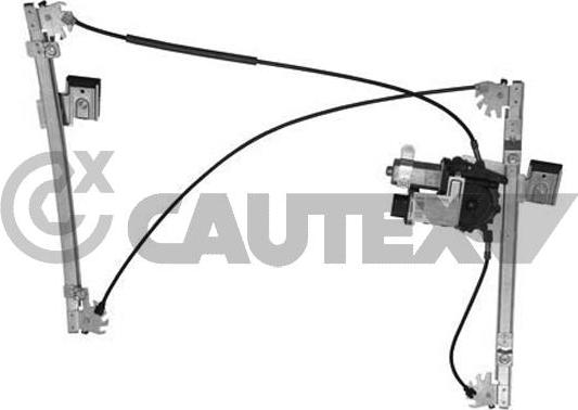 Cautex 467179 - Підйомний пристрій для вікон autocars.com.ua