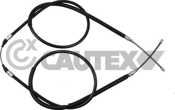 Cautex 467245 - Трос, гальмівна система autocars.com.ua