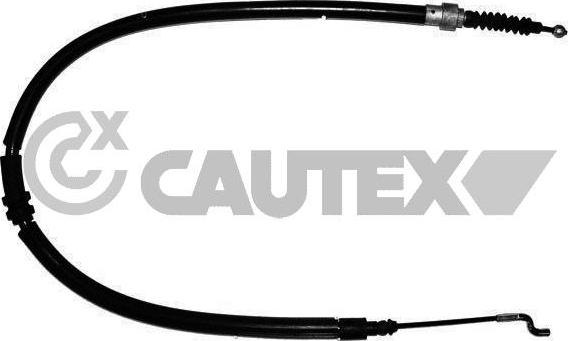 Cautex 468010 - Тросик, cтояночный тормоз autodnr.net