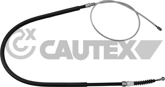 Cautex 468249 - Тросик, cтояночный тормоз autodnr.net