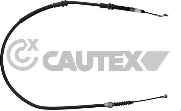 Cautex 468257 - Трос, гальмівна система autocars.com.ua