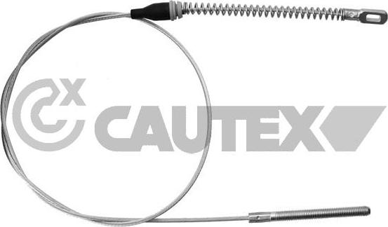 Cautex 480029 - Тросик, cтояночный тормоз autodnr.net