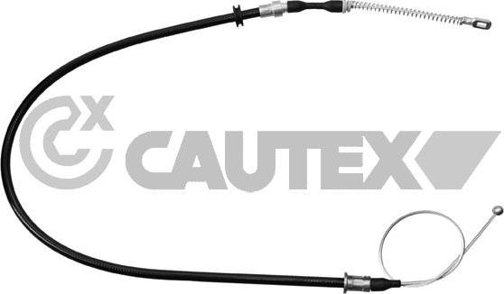 Cautex 480030 - Трос, гальмівна система autocars.com.ua