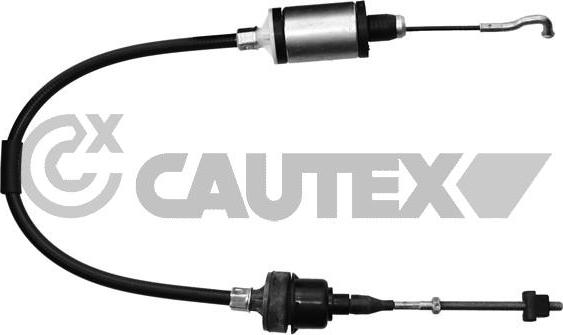 Cautex 481040 - Трос, управління зчепленням autocars.com.ua