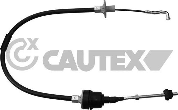 Cautex 481158 - Трос, управління зчепленням autocars.com.ua