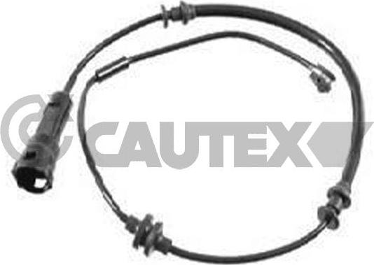 Cautex 482537 - Сигнализатор, износ тормозных колодок autodnr.net