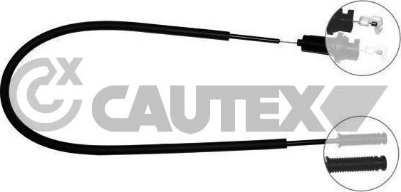 Cautex 485047 - Тросик газу autocars.com.ua