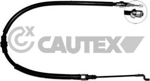 Cautex 485967 - Тросик газу autocars.com.ua