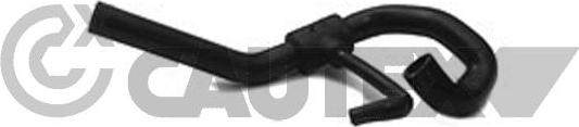 Cautex 486683 - Шланг радіатора autocars.com.ua
