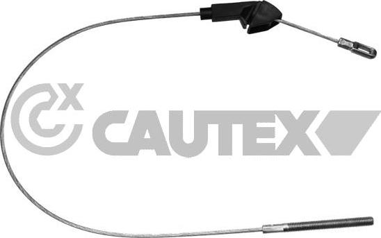 Cautex 489005 - Трос, гальмівна система autocars.com.ua