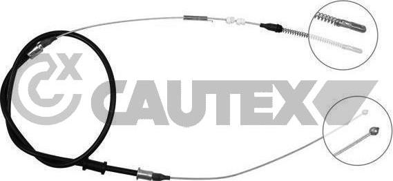 Cautex 489006 - Трос, гальмівна система autocars.com.ua