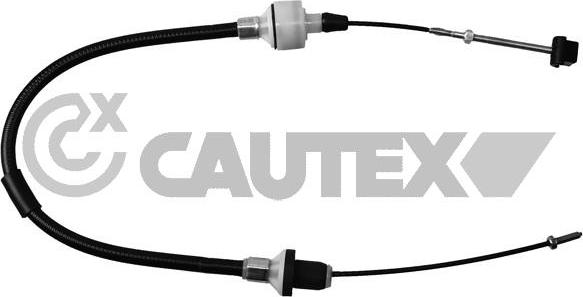 Cautex 489011 - Трос, управління зчепленням autocars.com.ua