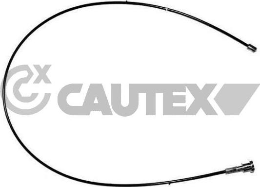 Cautex 489013 - Трос, гальмівна система autocars.com.ua
