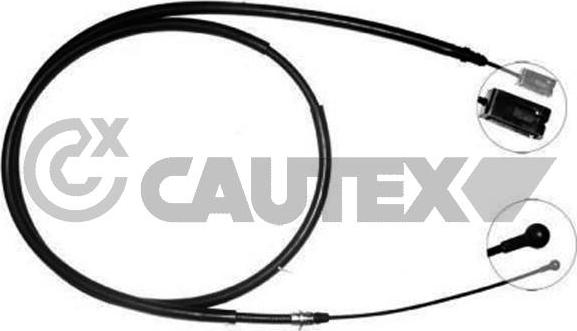 Cautex 489018 - Тросик газу autocars.com.ua