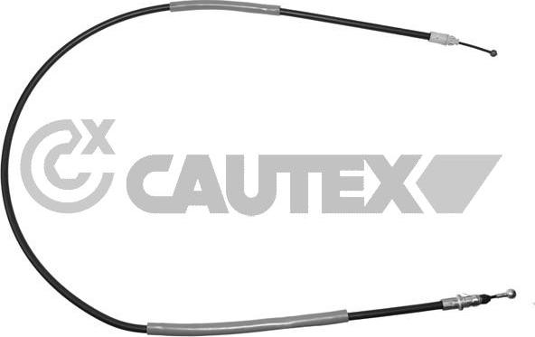 Cautex 489032 - Тросик, cтояночный тормоз autodnr.net