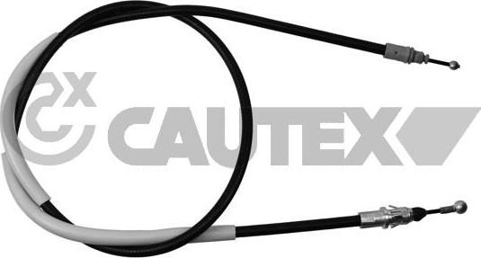 Cautex 489039 - Тросик, cтояночный тормоз autodnr.net