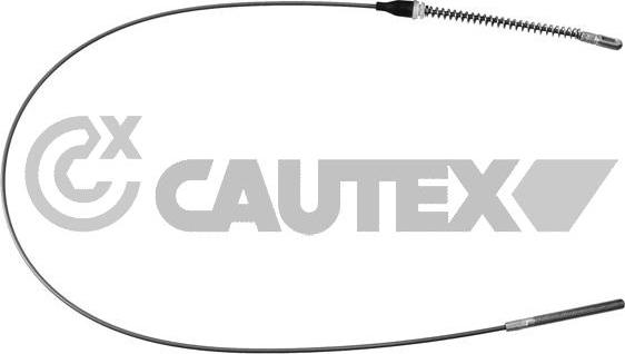 Cautex 489064 - Трос, гальмівна система autocars.com.ua