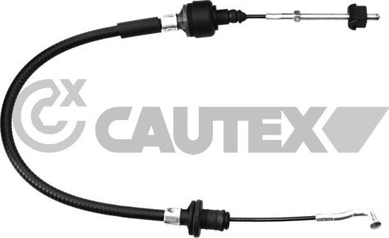 Cautex 489086 - Трос, управління зчепленням autocars.com.ua