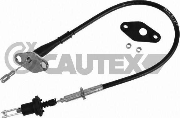 Cautex 708076 - Трос, управління зчепленням autocars.com.ua