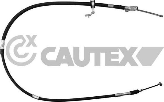 Cautex 708116 - Трос, гальмівна система autocars.com.ua