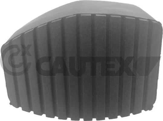 Cautex 751117 - Педальні накладка, педаль гальма autocars.com.ua