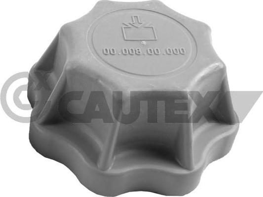 Cautex 751395 - Кришка, резервуар охолоджуючої рідини autocars.com.ua