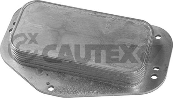 Cautex 751824 - Масляний радіатор, рухове масло autocars.com.ua