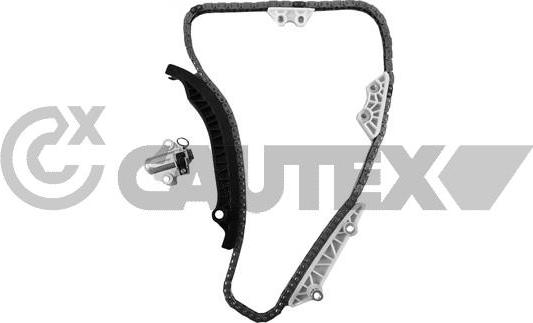 Cautex 752044 - Комплект ланцюга приводу распредвала autocars.com.ua