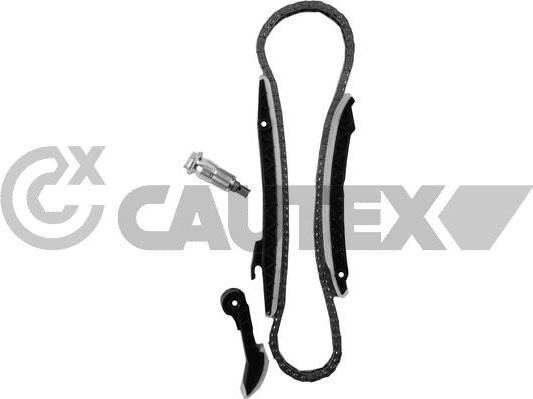 Cautex 752045 - Комплект ланцюга приводу распредвала autocars.com.ua