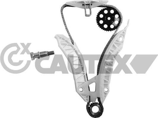 Cautex 752084 - Комплект ланцюга приводу распредвала autocars.com.ua