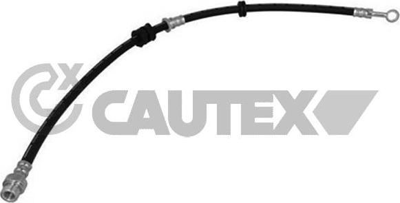 Cautex 752410 - Гальмівний шланг autocars.com.ua