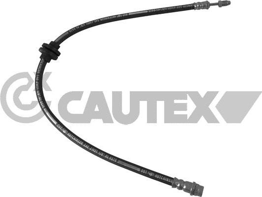 Cautex 752510 - Гальмівний шланг autocars.com.ua