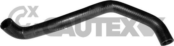 Cautex 752682 - Шланг радіатора autocars.com.ua