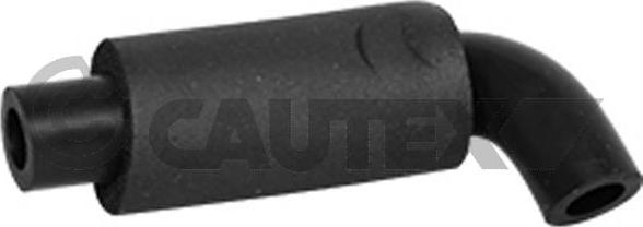 Cautex 752702 - Шланг радіатора autocars.com.ua