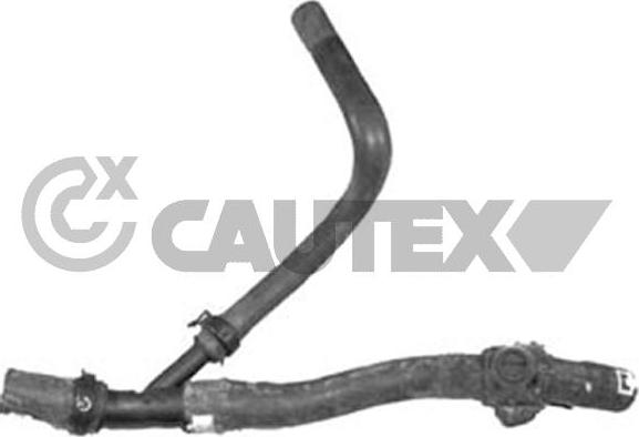 Cautex 752741 - Шланг, теплообмінник - опалення autocars.com.ua