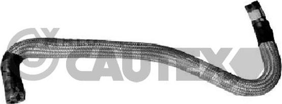 Cautex 752828 - Шланг, теплообмінник - опалення autocars.com.ua