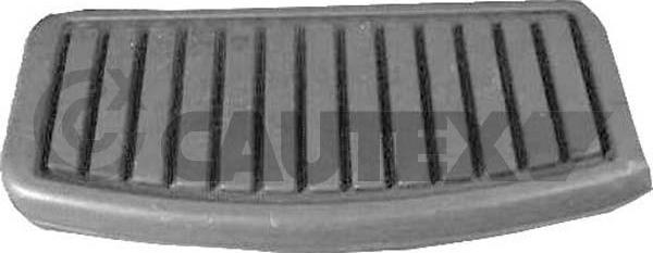 Cautex 752844 - Педальні накладка, педаль гальма autocars.com.ua