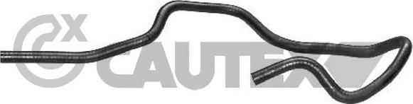 Cautex 752855 - Шланг радіатора autocars.com.ua