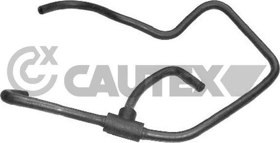 Cautex 752924 - Шланг радіатора autocars.com.ua